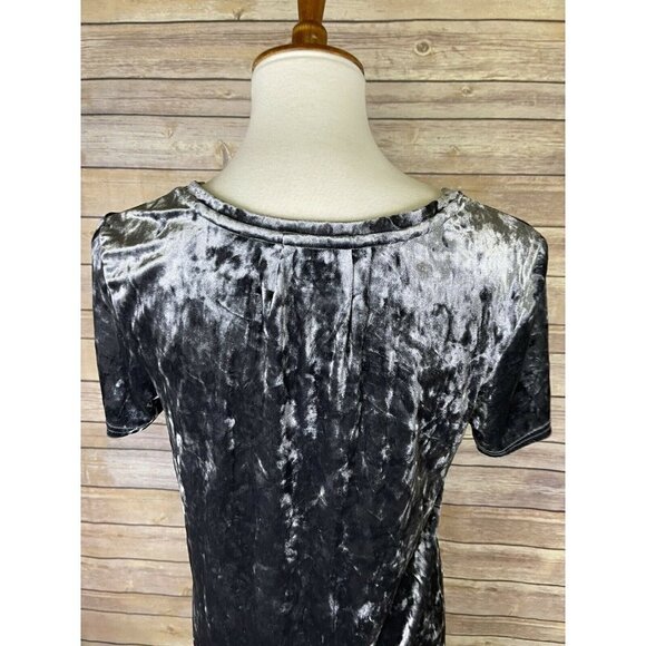 Spring + Mercer Women’s Small Crushed Velvet Top - Picture 6 of 10